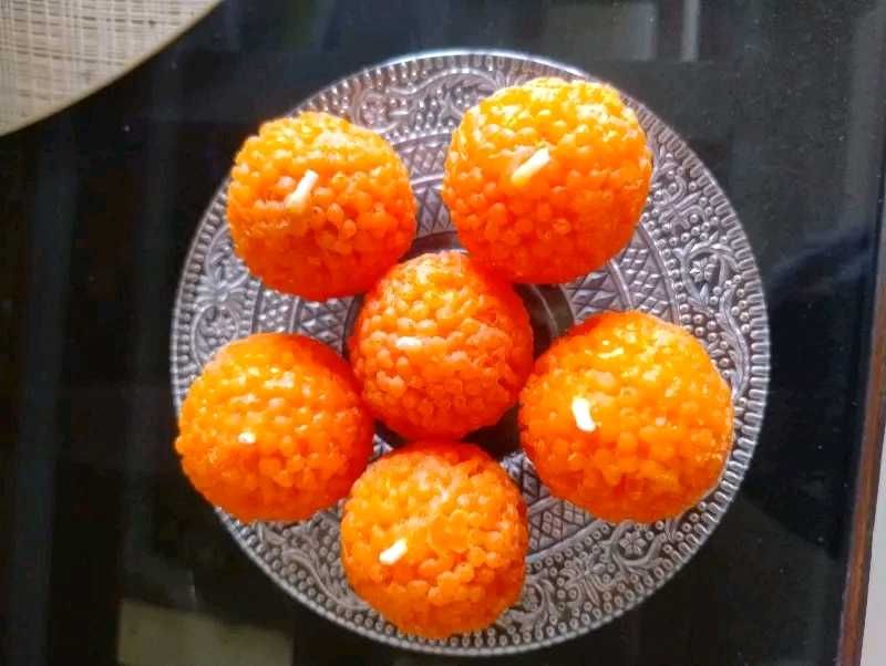 Delicious Indian Sweets candles