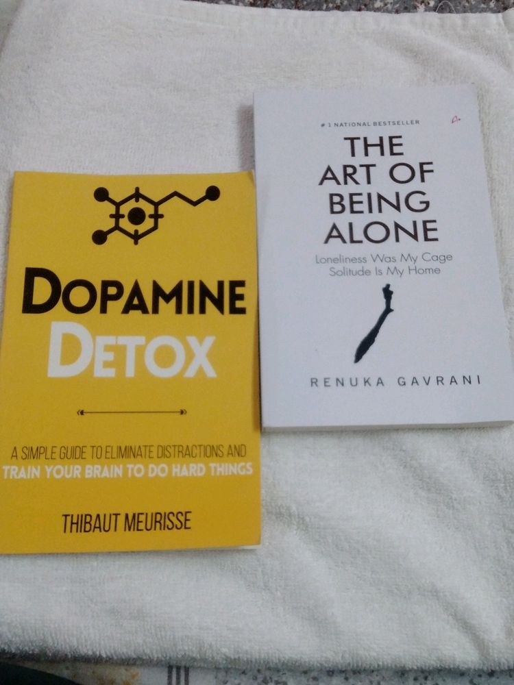 DOPAMINE DETOX THE ART Of BEING ALONE Combo 2