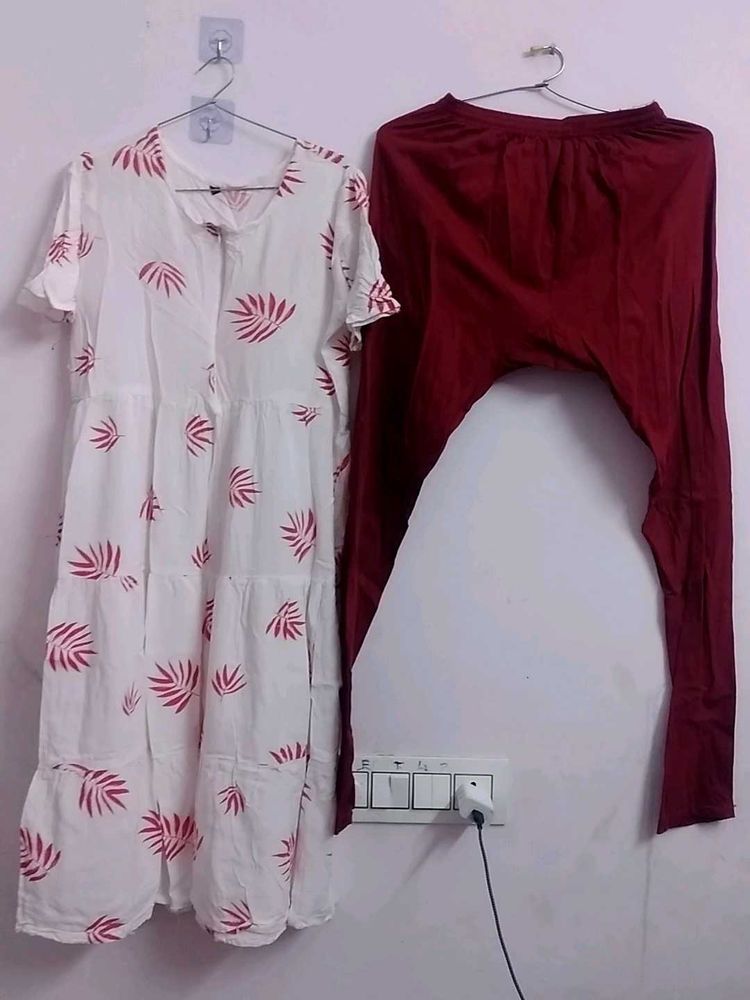 Kurthi Legging,Used Once