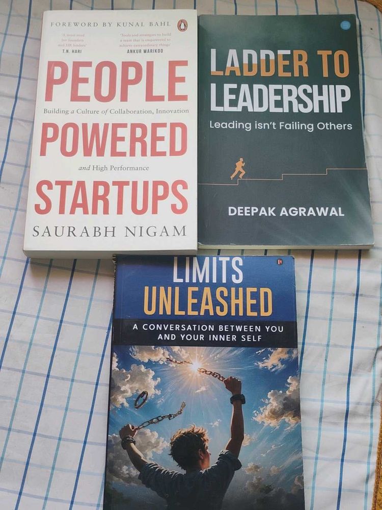 Leadership &amp; Startup Books (3)