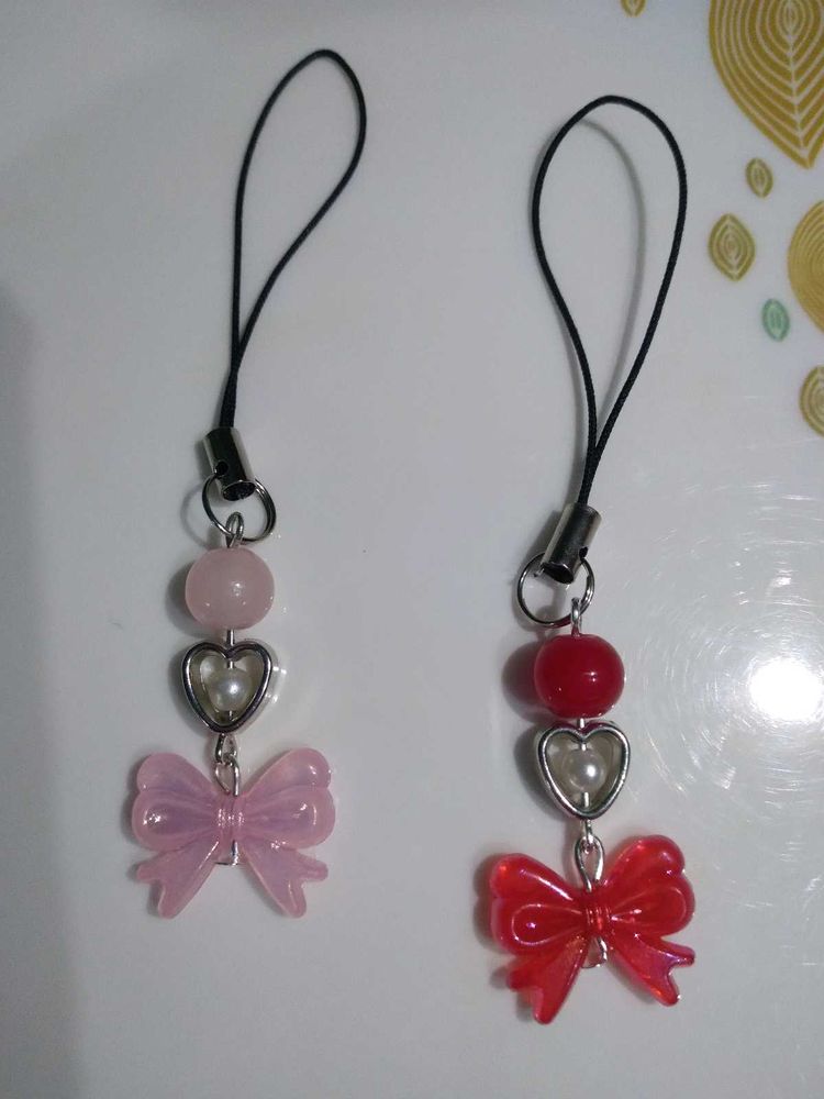 •Mini Bow Phone Charm•