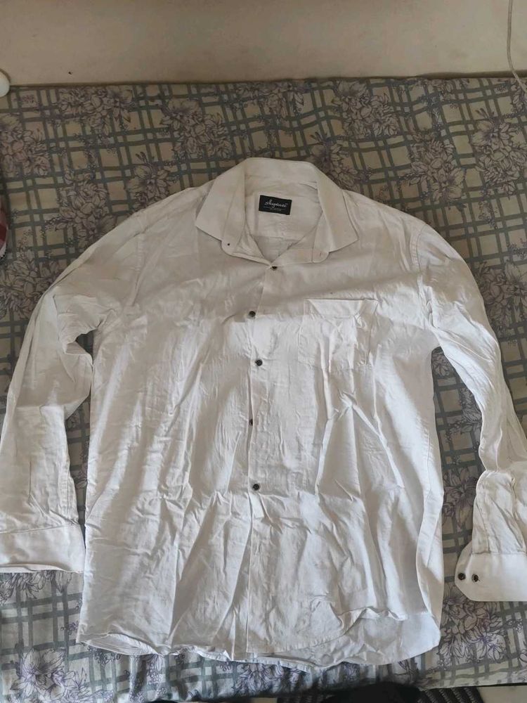 White Long Sleeve Shirt