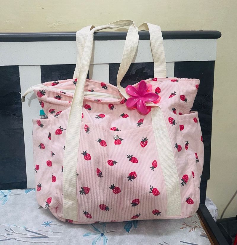 Strawberry Tote Bag