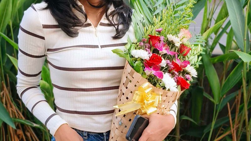 Striped Long Sleeve Top