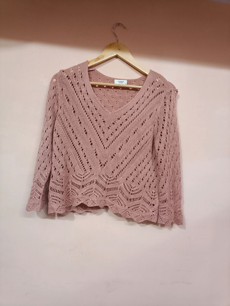 Peach Color Sweater (Women)