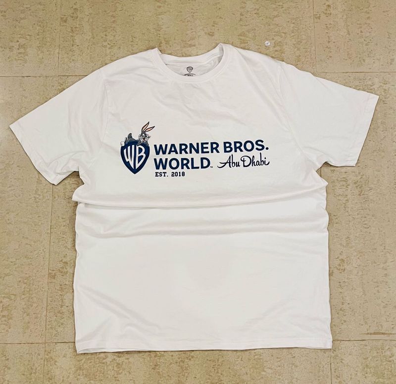 Warner Brother White Tshirt