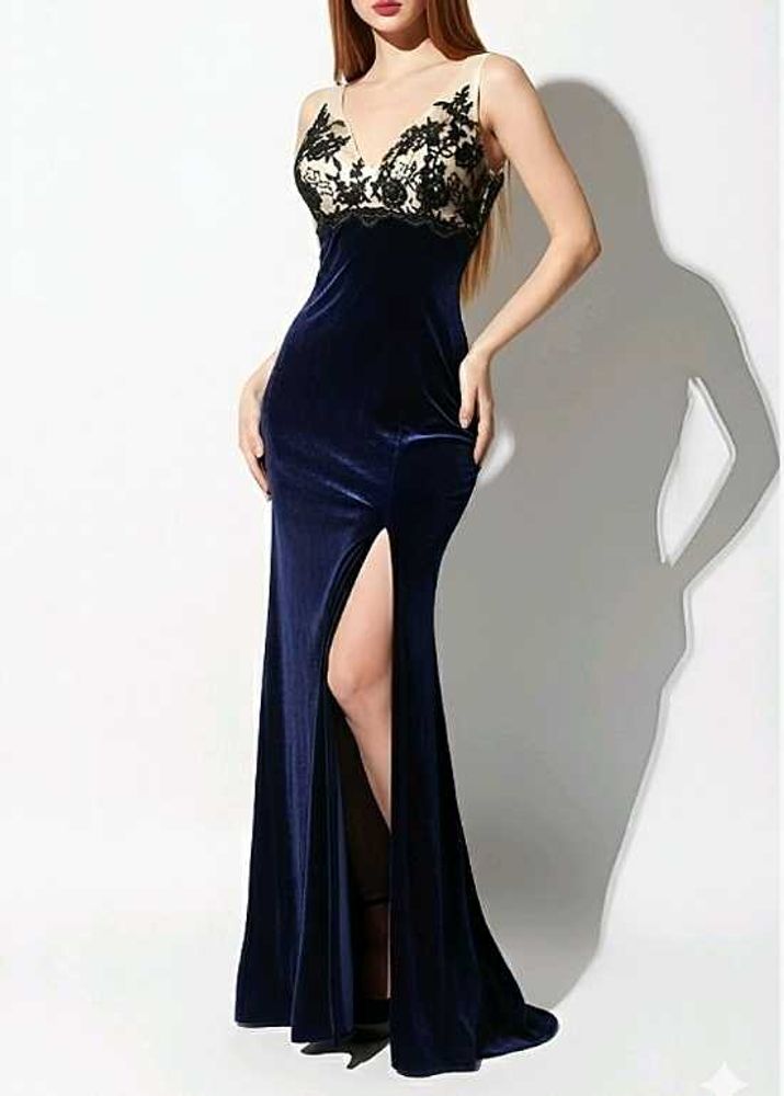 Y2k Velvet Gown