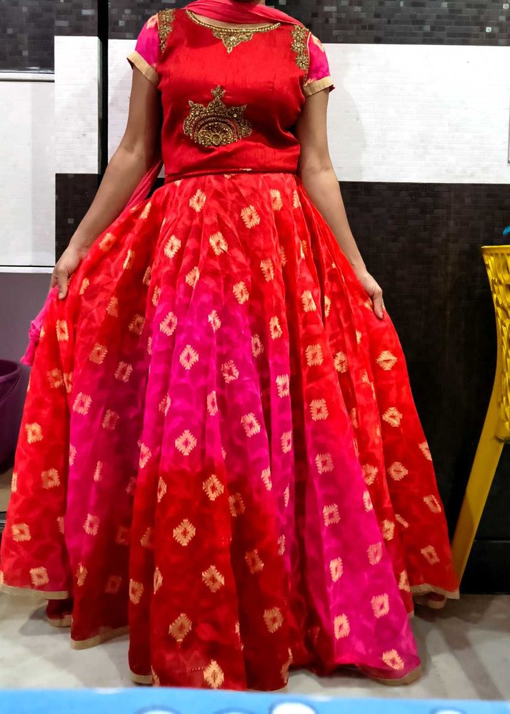 Red Lehenga Choli