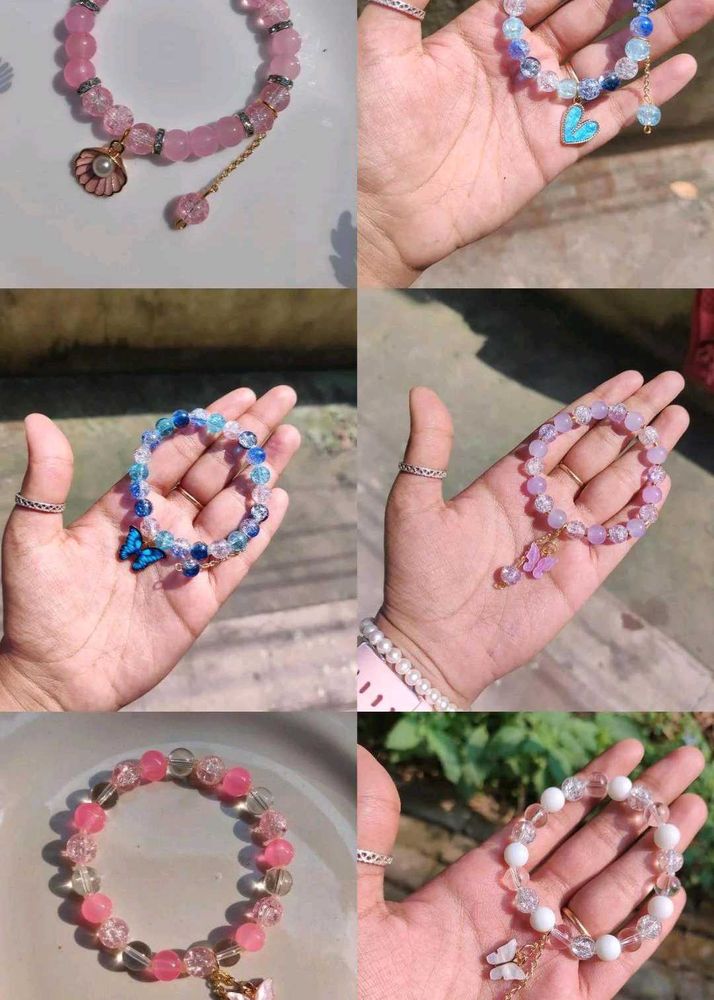 Beaded Charm Bracelet Bundle