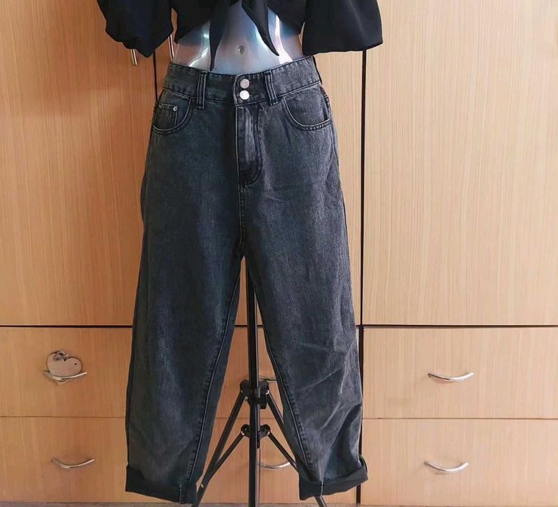 High-waisted Jean