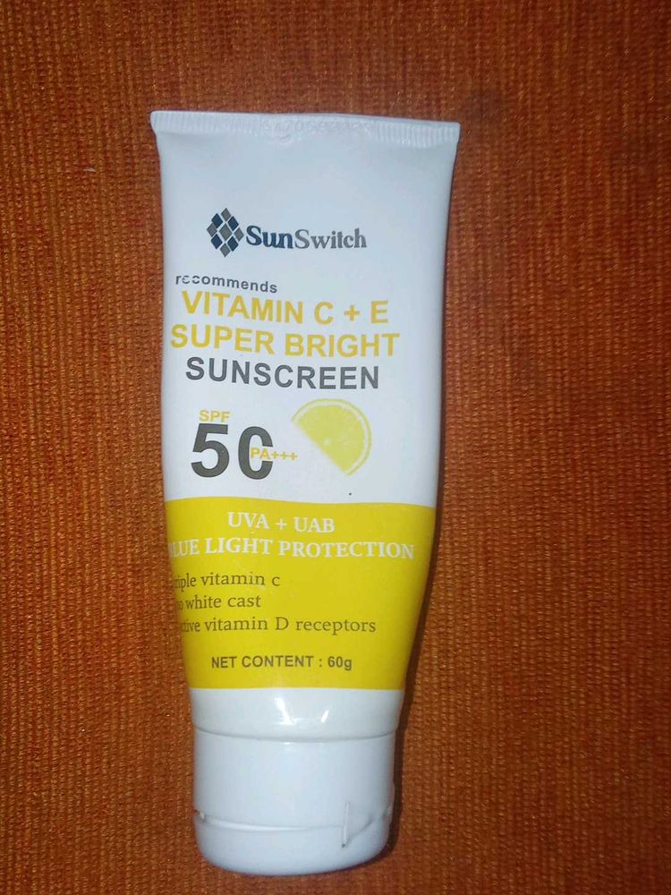 SunSwitch Vitamin C Sunscreen SPF 50