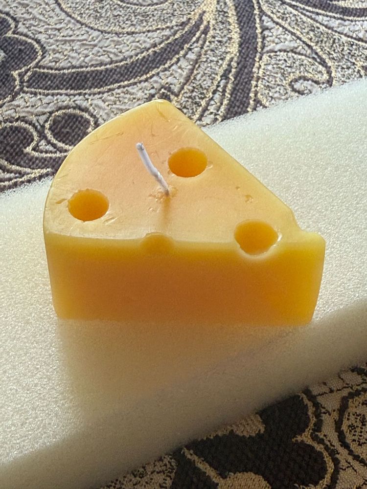 Cheese Slice Candle