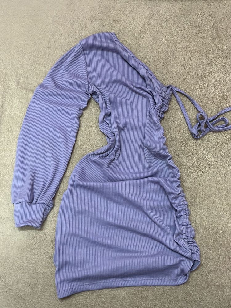 Cute One Shoulder Dress