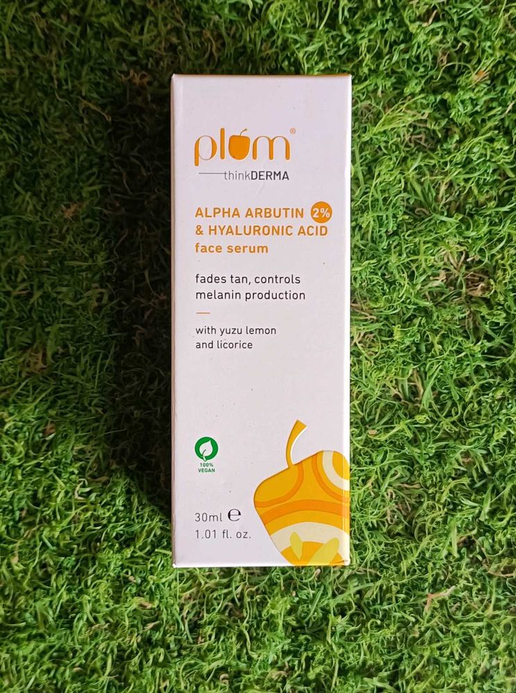 Plum 2% Alpha Arbutin &amp; Hyaluronic Acid Face Serum