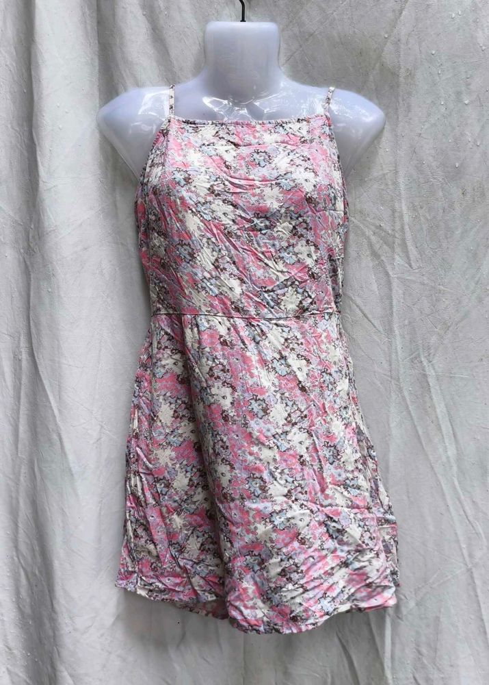 6210. Floral Print Sundress