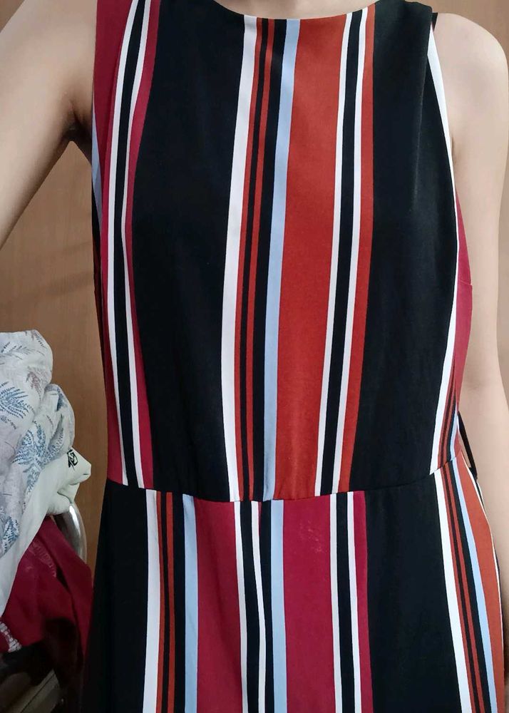 Striped Sleeveless jumpsuit 🦓