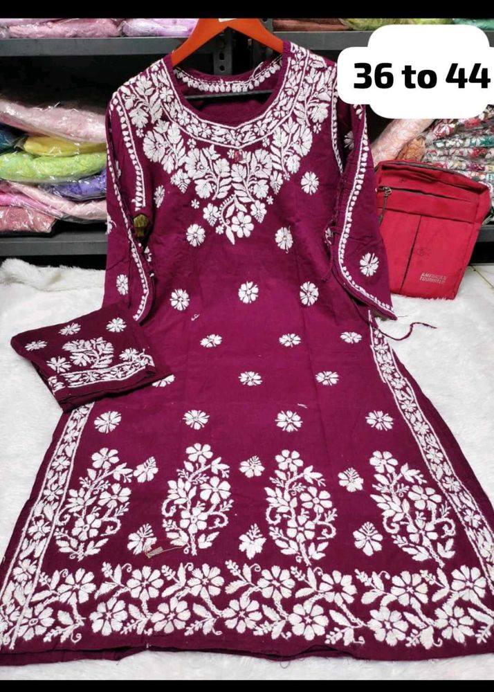 Never Used.. Cotton Kurti Pant Set