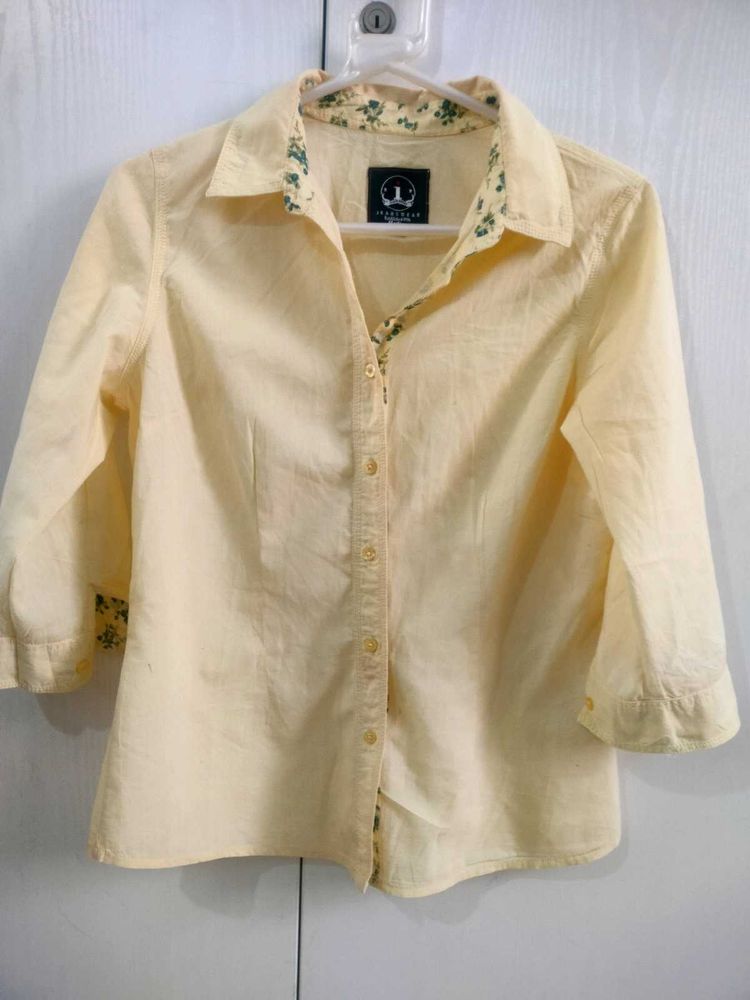 Yellow shirt for women