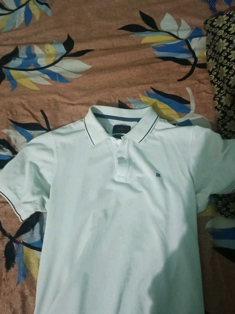 White Polo T-Shirt
