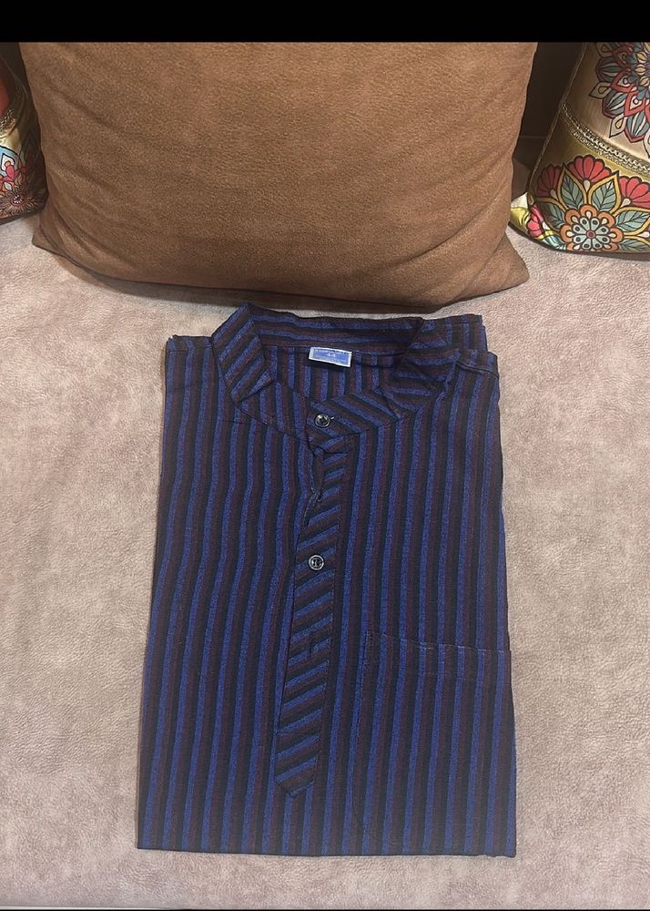 Striped Casual Kurta