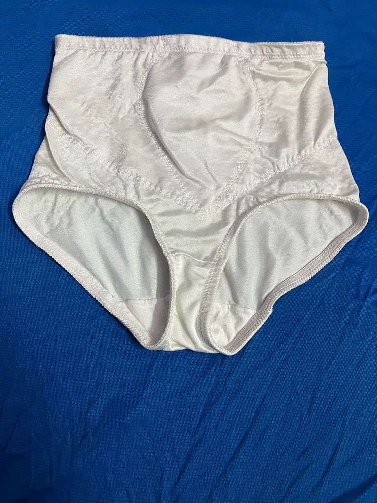 Vintage White High-Waisted Briefs