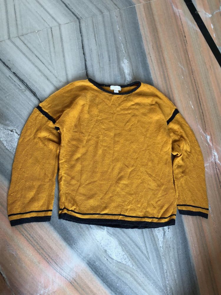 Mustard Pullover Sweater