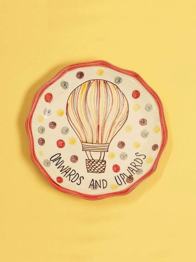 Onwards &amp; Upwards wall plate hanging