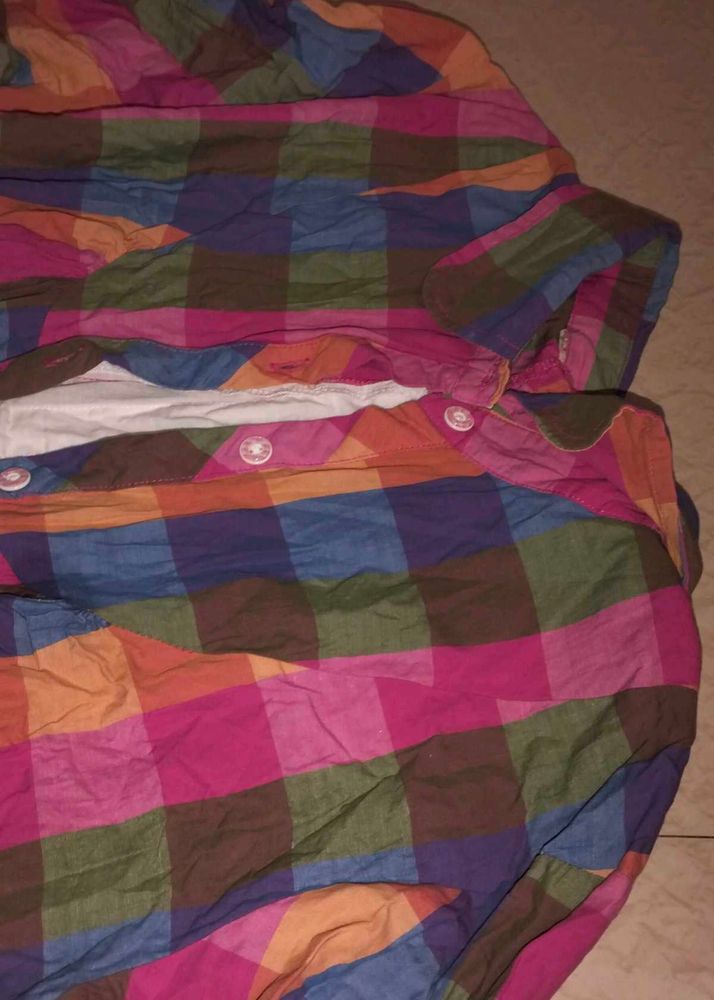 Colorful Checked Shirt
