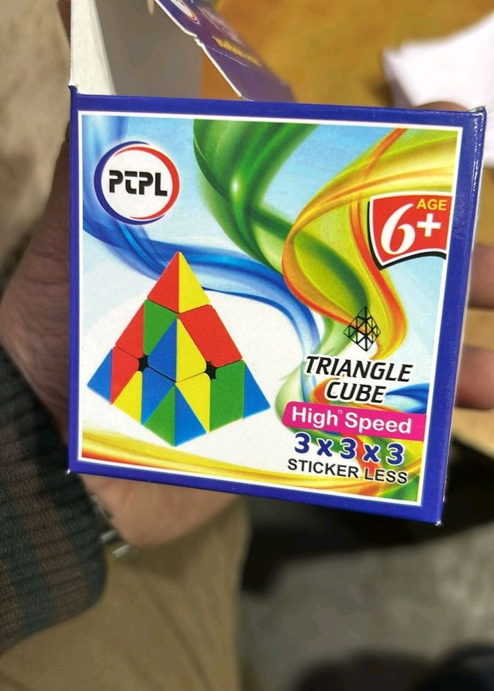 traingle cube 😊