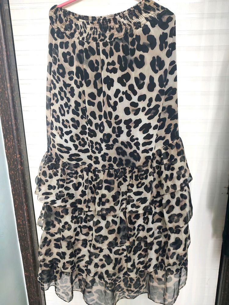 Skirts Leopard Print 👣