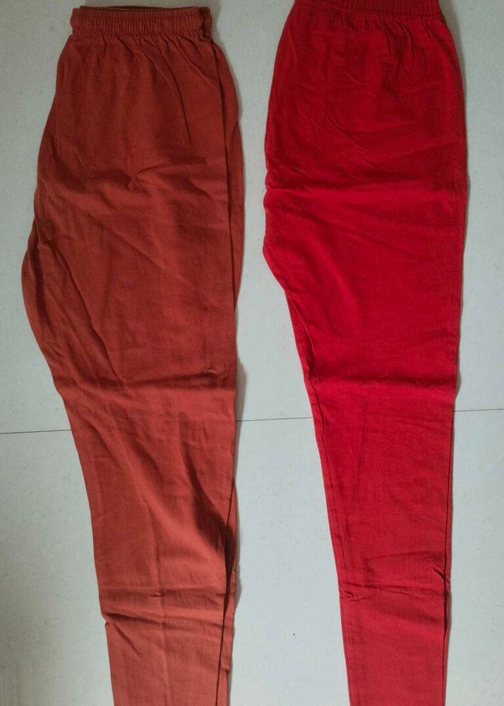 Two Pairs of Leggings Unique Colours Combo