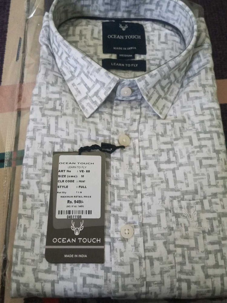 Ocean Touch Printed Shirt