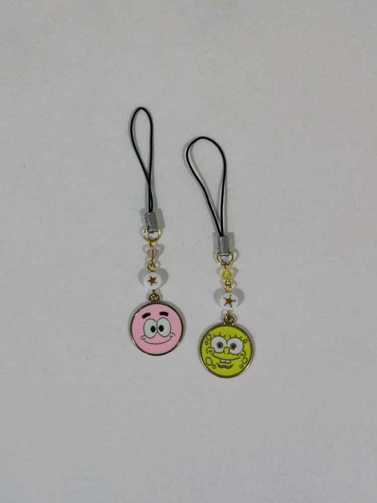 SpongeBob And Patrik Best Friends Phone Charms
