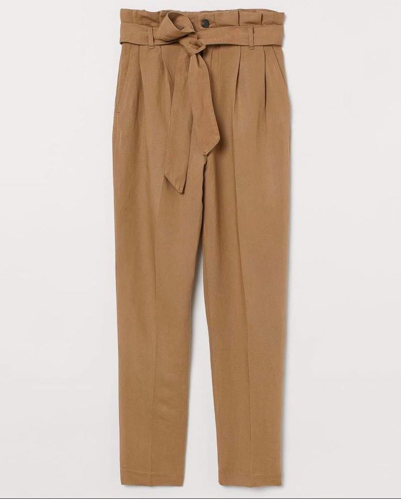 H&amp;M Paper Bag Trousers