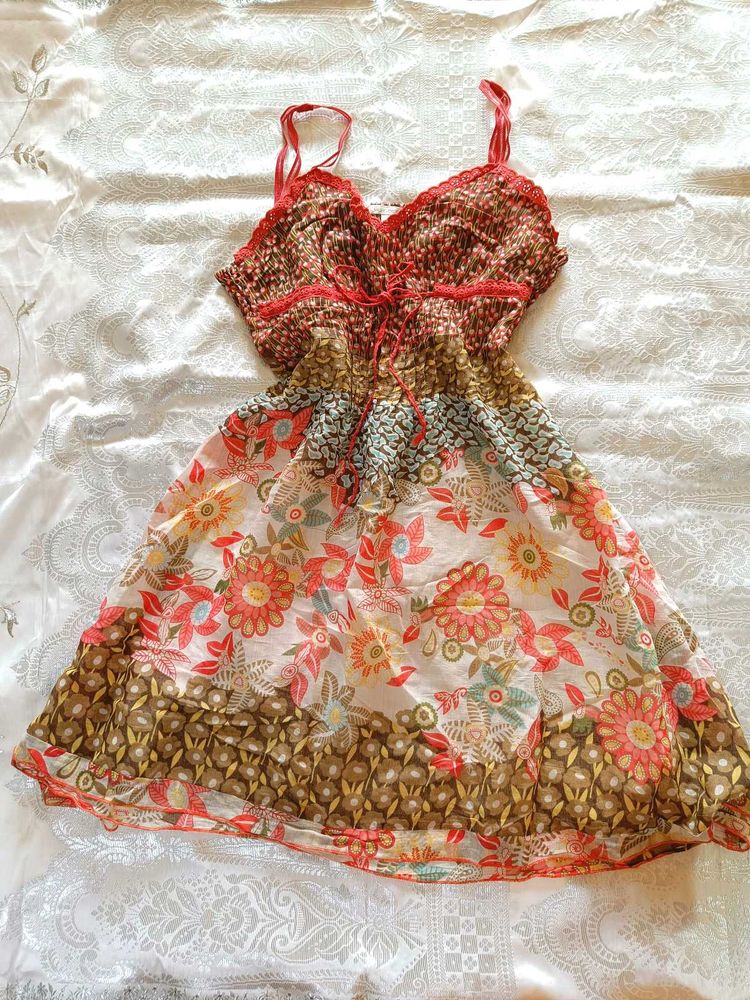 Floral Bohemian Sundress