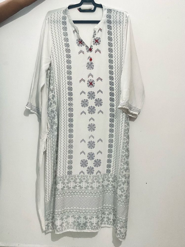 Elegant Printed Kurta