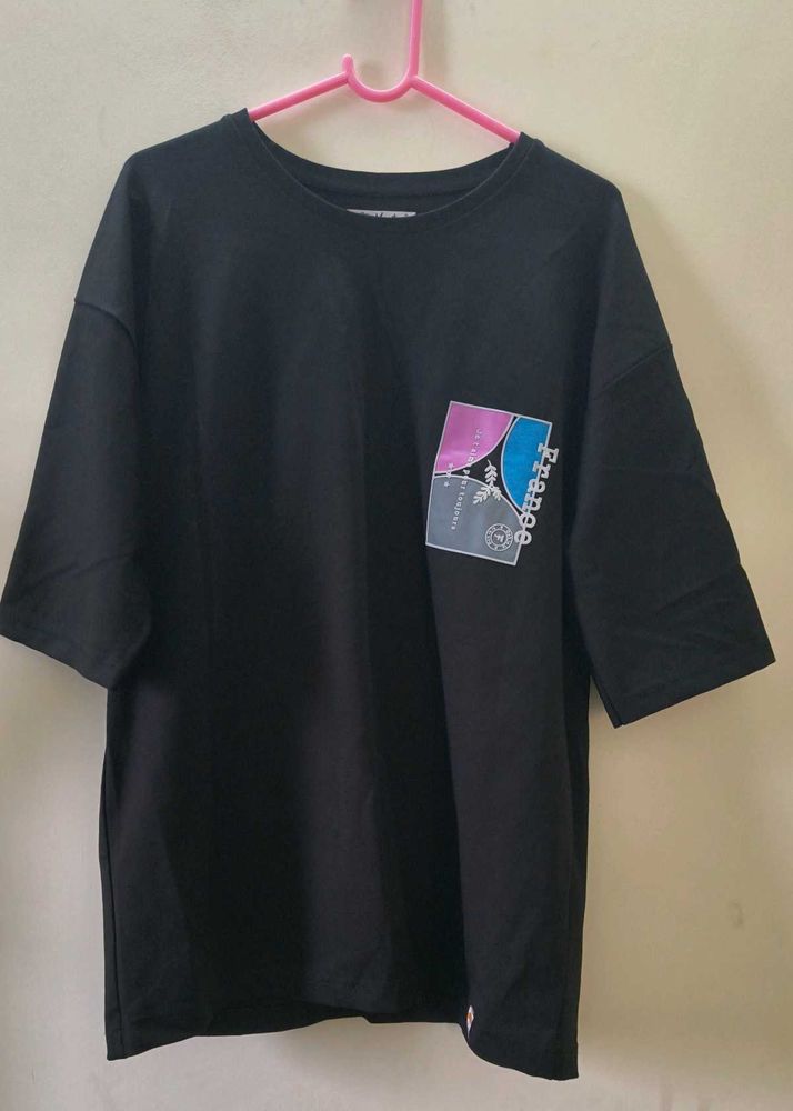 Cool Black Graphic Tee