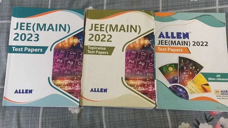 JEE Main 2022 and 2023 Papers - Allen