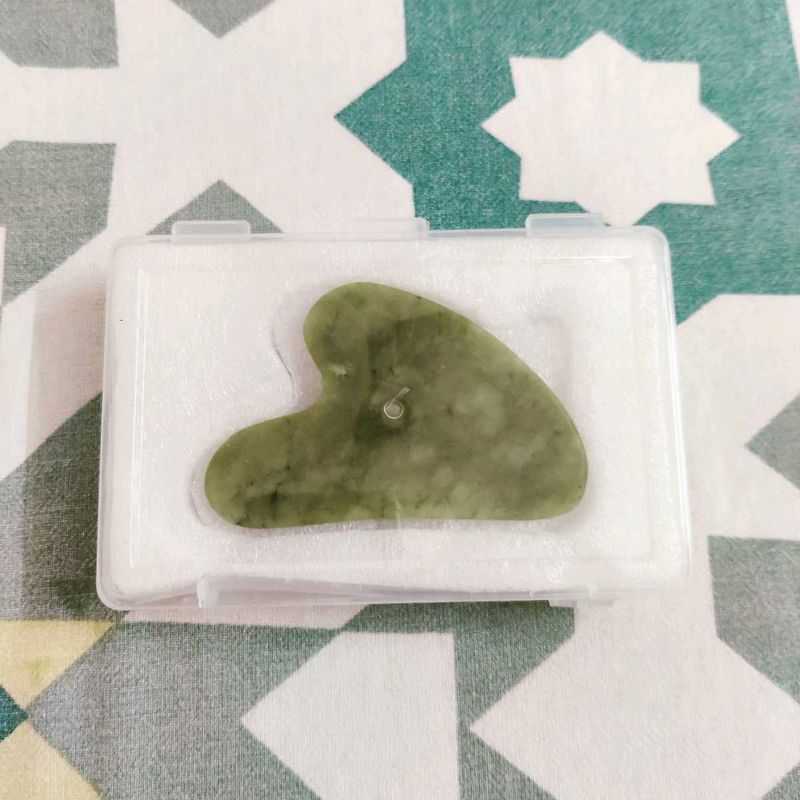 Jade Gua Sha Facial Tool with Box