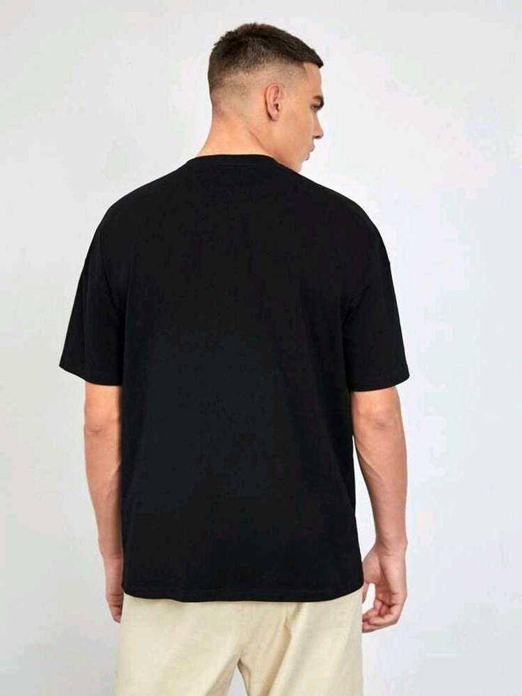 Half-Color Butterfly Oversized T-Shirt,