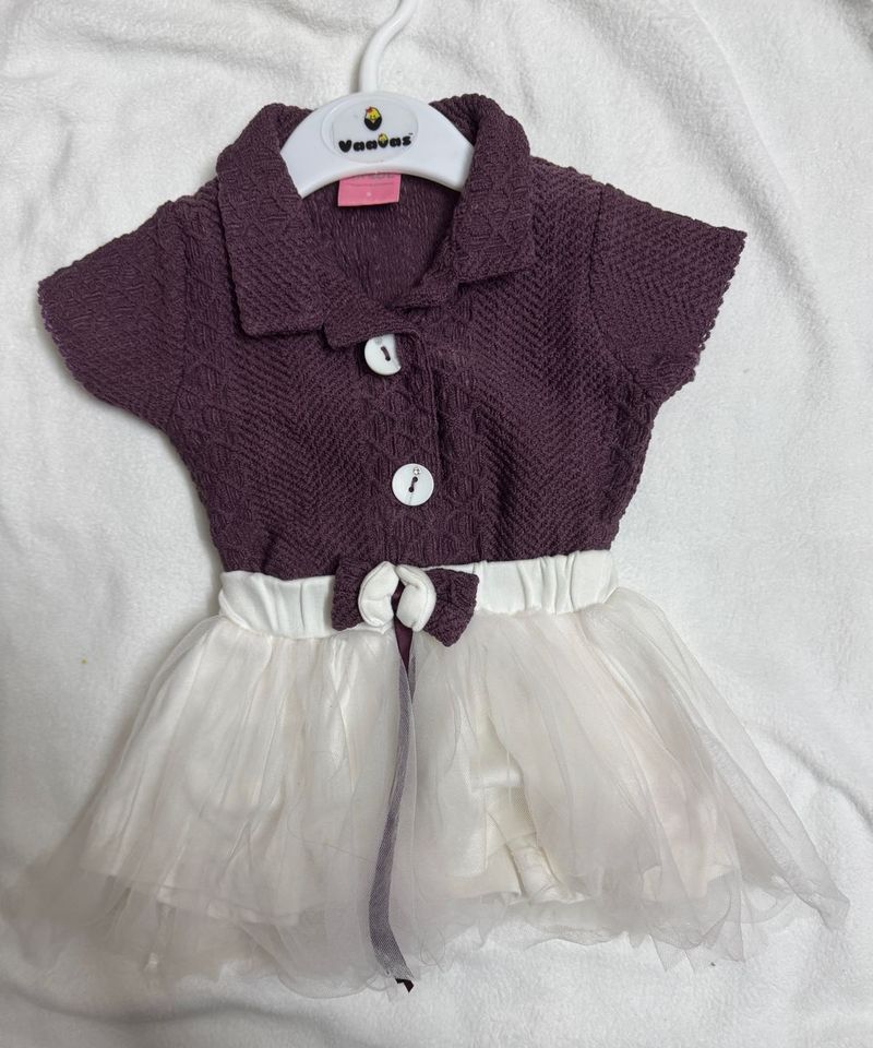 Cute Purple Skirt And Top