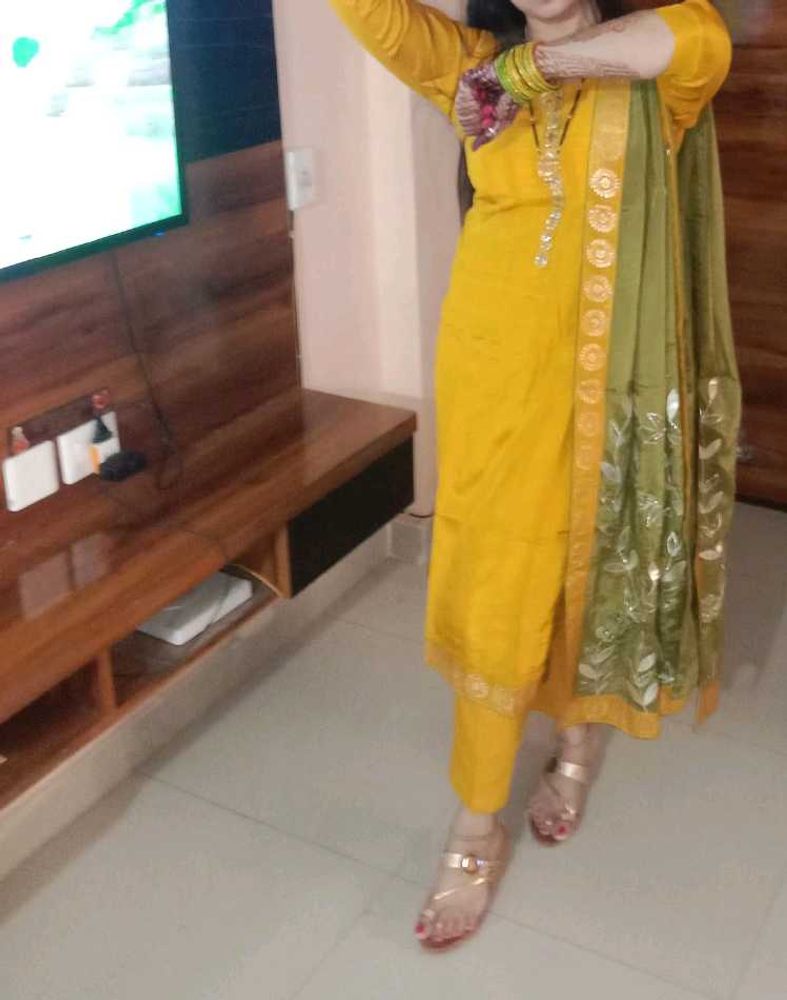 Yellow Kurta Set