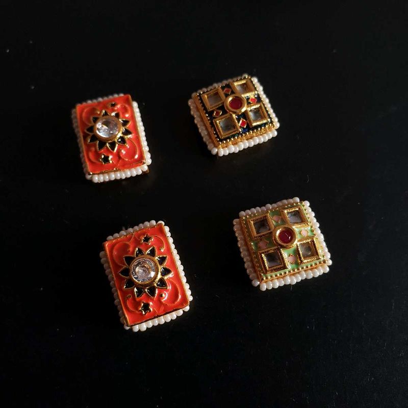 orange,blue and green embellishments