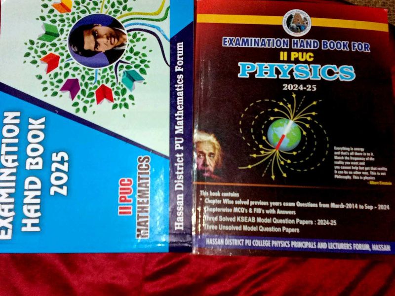 II PUC Exam Handbooks