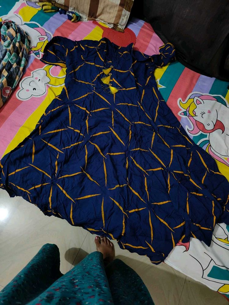 Blue Kurti