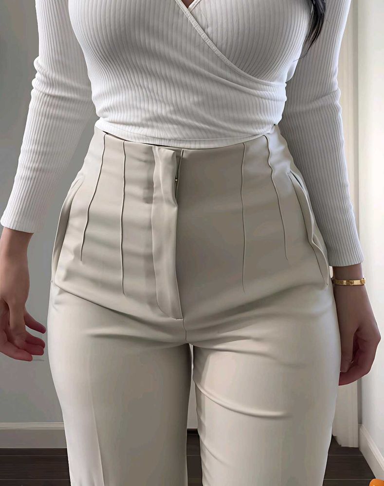 Zara Dupe Tapered Trouser