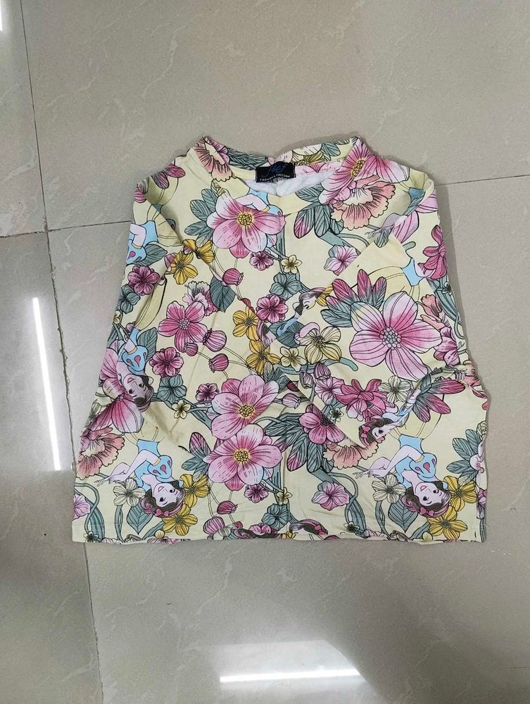 Floral Print Top