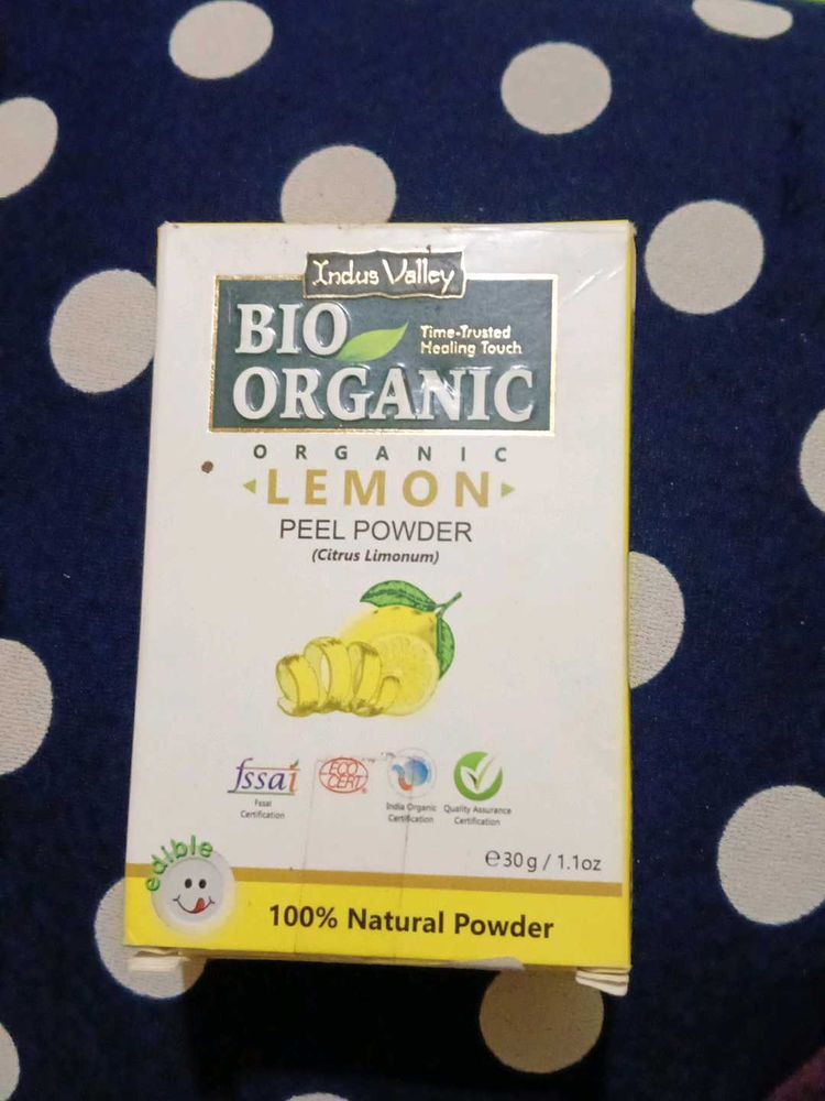Bio Organic Lemon Peel Powder