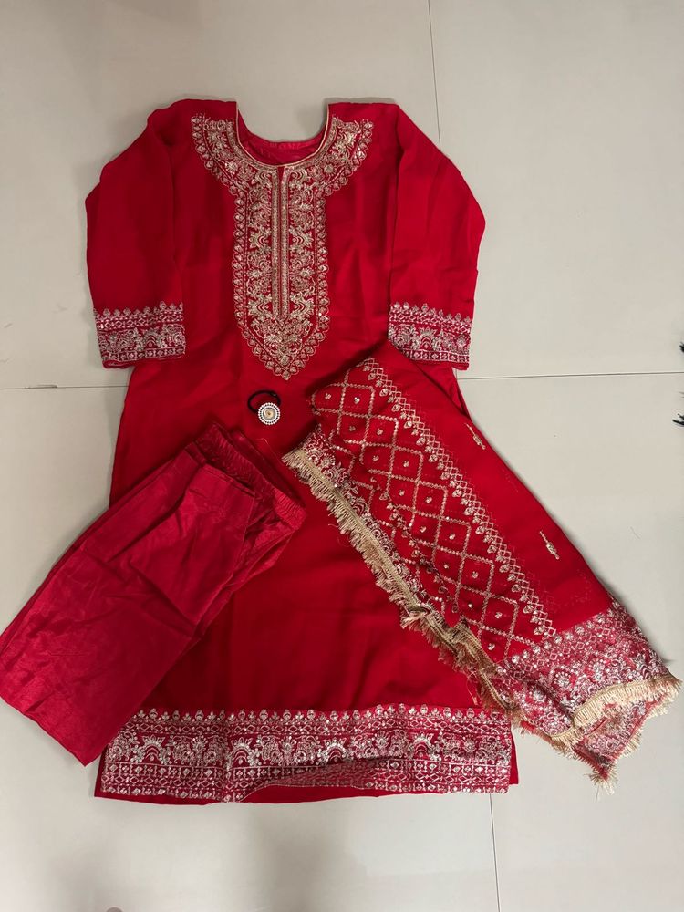 Red New Dress