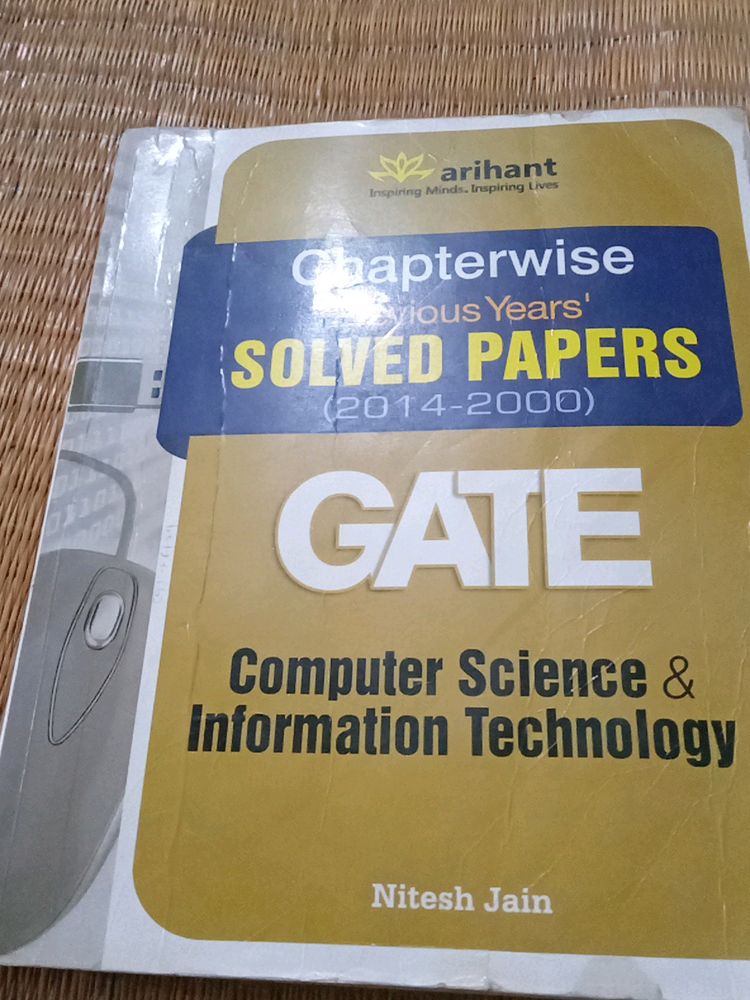 Gate Computer Science And IT Chapterwise SolvedPYQ